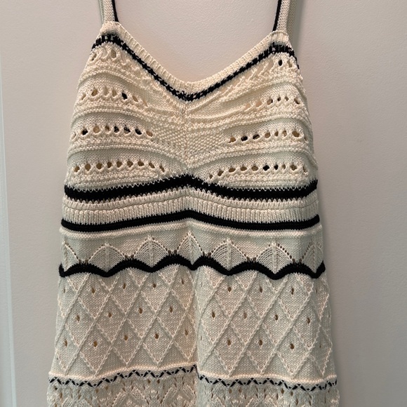 Paros Crochet Eyelet Midi Dress - Picture 5 of 7